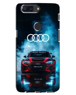 Чохол для OnePlus 5T з картинкою «Audi Sport — неон»