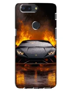 Чохол для OnePlus 5T з картинкою «Lamborghini у вогні» Чохол для OnePlus 5T з картинкою «Lamborghini у вогні»