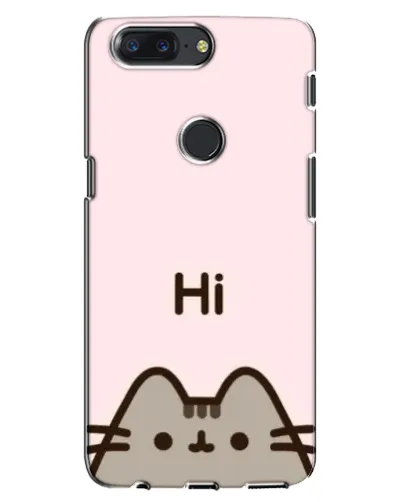 Чохол для OnePlus 5T з картинкою «Пушин каже Hi» Чохол для OnePlus 5T з картинкою «Пушин каже Hi»