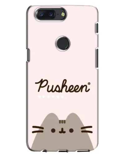 Чохол для OnePlus 5T з картинкою «Pusheen логотип» Чохол для OnePlus 5T з картинкою «Pusheen логотип»
