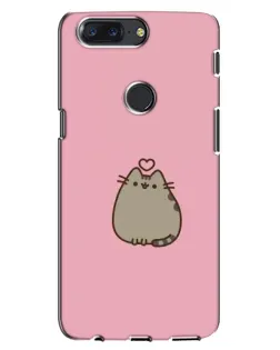 Чохол для OnePlus 5T з картинкою «Pusheen серце» Чохол для OnePlus 5T з картинкою «Pusheen серце»