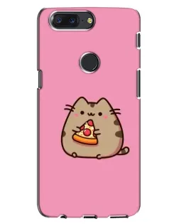 Чохол для OnePlus 5T з картинкою «Пушин із піцою» Чохол для OnePlus 5T з картинкою «Пушин із піцою»