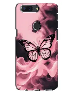 Чохол для OnePlus 5T з картинкою «Метелик у диму» Чохол для OnePlus 5T з картинкою «Метелик у диму»
