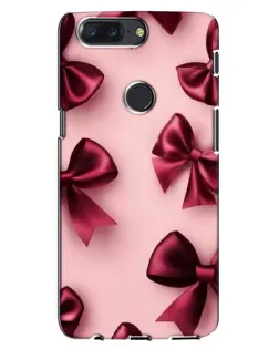 Чохол для OnePlus 5T з картинкою «Бордовий атлас»
