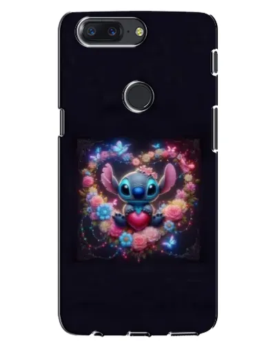 Чохол для OnePlus 5T з картинкою «Stitch у квітах» Чохол для OnePlus 5T з картинкою «Stitch у квітах»