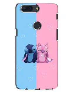 Чохол для OnePlus 5T з картинкою «Stitch та Angel Love» Чохол для OnePlus 5T з картинкою «Stitch та Angel Love»