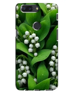 Чохол для OnePlus 5T з картинкою «Конвалії в зелені»
