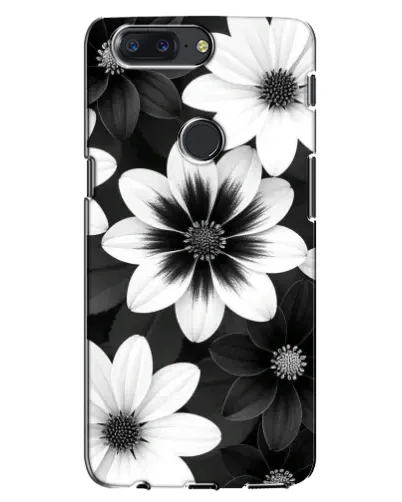 Чохол для OnePlus 5T з картинкою «Монохромні айстри» Чохол для OnePlus 5T з картинкою «Монохромні айстри»