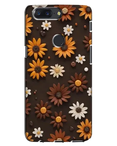 Чохол для OnePlus 5T з картинкою «Візерунок з маленьких соняшників» Чохол для OnePlus 5T з картинкою «Візерунок з маленьких соняшників»