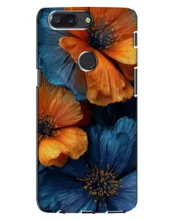 Чохол для OnePlus 5T з картинкою «Яскрава синьо-помаранчева флора» Чохол для OnePlus 5T з картинкою «Яскрава синьо-помаранчева флора»