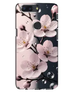 Чохол для OnePlus 5T з картинкою «Ніжня сакура та краплі» Чохол для OnePlus 5T з картинкою «Ніжня сакура та краплі»