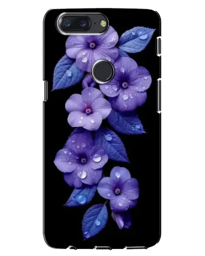 Чохол для OnePlus 5T з картинкою «Фіолетові квіти з росою» Чохол для OnePlus 5T з картинкою «Фіолетові квіти з росою»