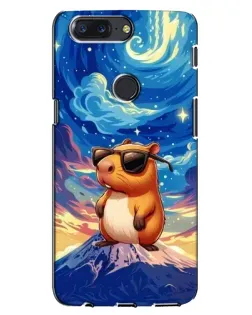 Чехол для OnePlus 5T с картинкой «Капибара Ван Гога»