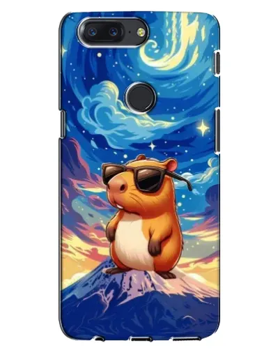 Чехол для OnePlus 5T с картинкой «Капибара Ван Гога»