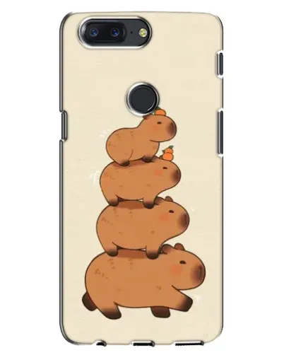Чехол для OnePlus 5T с картинкой «Башня из капибар»