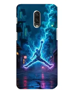 Чохол для OnePlus 6T з картинкою «Jordan Gold Jumpman»