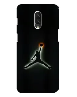 Чохол для OnePlus 6T з картинкою «Jordan Gradient Logo»