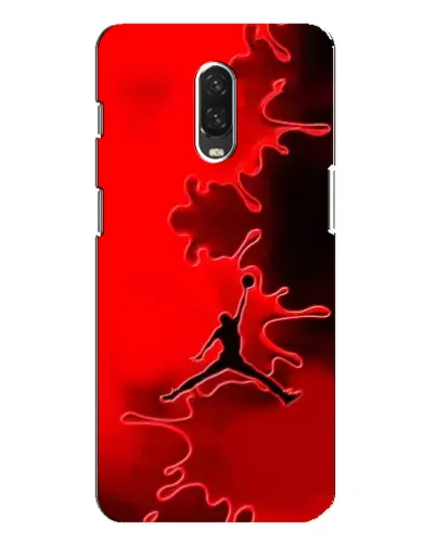 Чехол для OnePlus 6T с картинкой «Jordan Red Smoke»