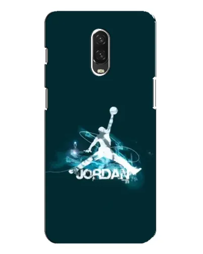 Чехол для OnePlus 6T с картинкой «Jordan Blue Fire»