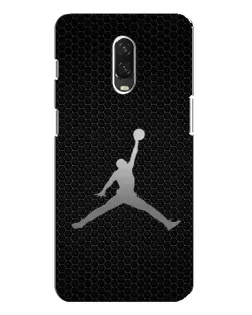 Чехол для OnePlus 6T с картинкой «Jordan Dark Carbon»