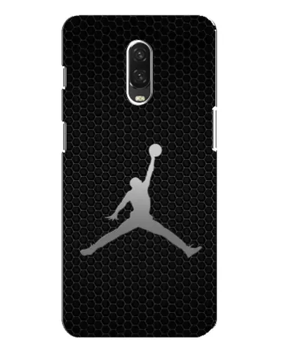 Чехол для OnePlus 6T с картинкой «Jordan Dark Carbon»