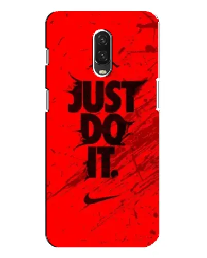 Чехол для OnePlus 6T с картинкой «Nike Just Do It»