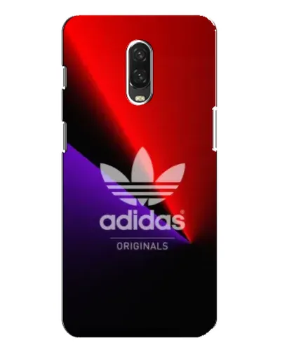 Чохол для OnePlus 6T з картинкою «Adidas Red Neon»
