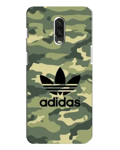 Чохол для OnePlus 6T з картинкою «Мілітарі стиль Adidas»
