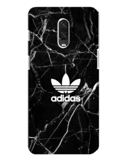Чохол для OnePlus 6T з картинкою «Білий мармур Adidas»