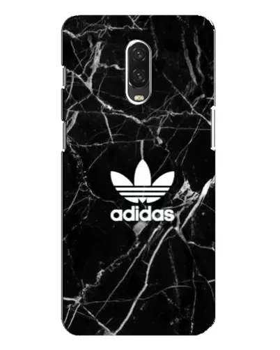 Чохол для OnePlus 6T з картинкою «Білий мармур Adidas»