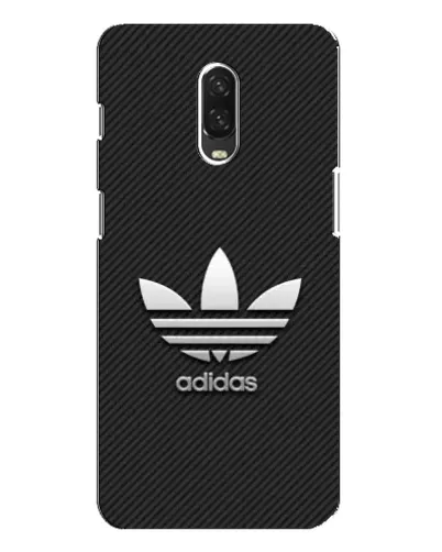 Чохол для OnePlus 6T з картинкою «Adidas Карбонова текстура»