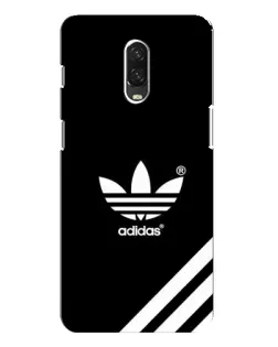 Чохол для OnePlus 6T з картинкою «Adidas з діагональними смугами»