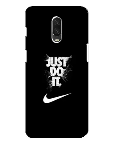 Чехол для OnePlus 6T с картинкой «Текстовый принт Nike»