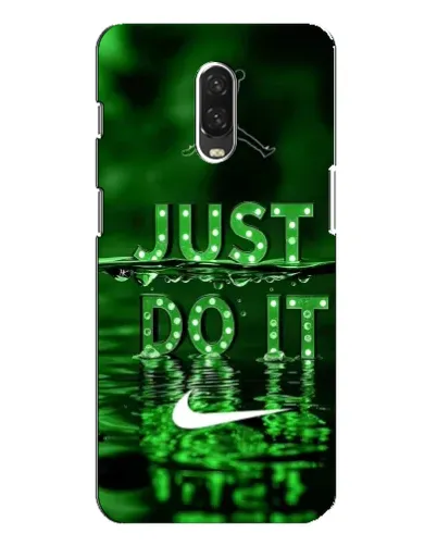 Чехол для OnePlus 6T с картинкой «Зеленый неоновый Nike»