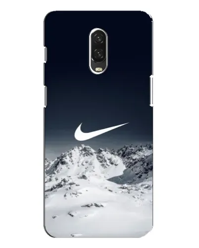 Чехол для OnePlus 6T с картинкой «Nike — зимние горы»