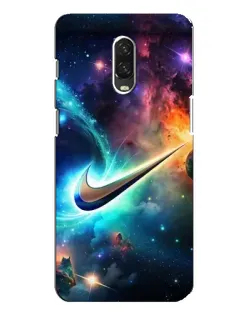 Чехол для OnePlus 6T с картинкой «Космический Nike Swoosh» Чехол для OnePlus 6T с картинкой «Космический Nike Swoosh»