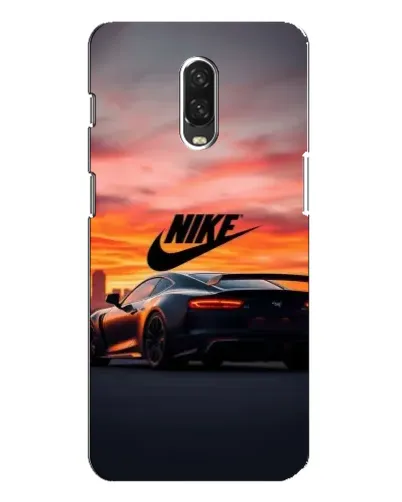 Чехол для OnePlus 6T с картинкой «Nike и суперкар»