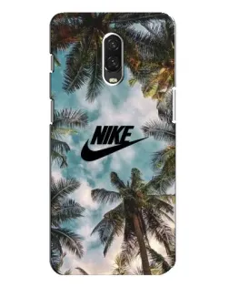 Чехол для OnePlus 6T с картинкой «Тропический принт Nike» Чехол для OnePlus 6T с картинкой «Тропический принт Nike»