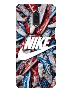 Чехол для OnePlus 6T с картинкой «Коллаж кроссовок Найк» Чехол для OnePlus 6T с картинкой «Коллаж кроссовок Найк»