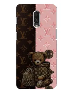 Чохол для OnePlus 6T з картинкою «Ведмедик у стилі LV» Чохол для OnePlus 6T з картинкою «Ведмедик у стилі LV»