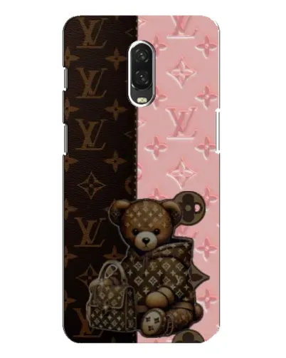 Чохол для OnePlus 6T з картинкою «Ведмедик у стилі LV» Чохол для OnePlus 6T з картинкою «Ведмедик у стилі LV»