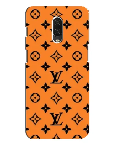 Чохол для OnePlus 6T з картинкою «Помаранчевий стиль LV» Чохол для OnePlus 6T з картинкою «Помаранчевий стиль LV»