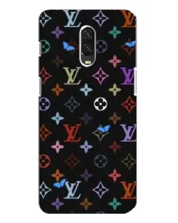 Чохол для OnePlus 6T з картинкою «Кольорова монограма LV»