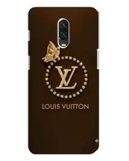Чохол для OnePlus 6T з картинкою «LV — золота печатка»