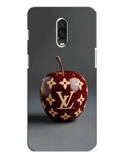 Чохол для OnePlus 6T з картинкою «Червоне яблуко LV»