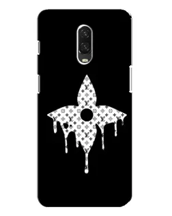 Чохол для OnePlus 6T з картинкою «Квіткова монограма»