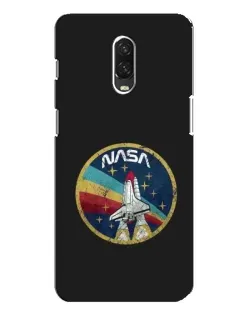 Чохол для OnePlus 6T з картинкою «NASA — емблема місії»