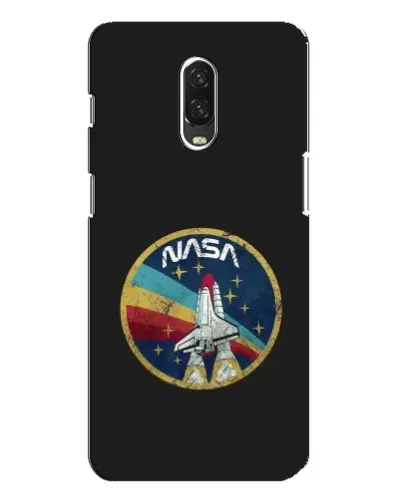 Чохол для OnePlus 6T з картинкою «NASA — емблема місії» Чохол для OnePlus 6T з картинкою «NASA — емблема місії»