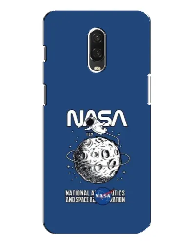 Чохол для OnePlus 6T з картинкою «NASA — місячна місія» Чохол для OnePlus 6T з картинкою «NASA — місячна місія»
