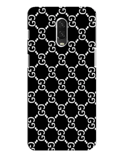 Чохол для OnePlus 6T з картинкою «Gucci — сітчастий паттерн»